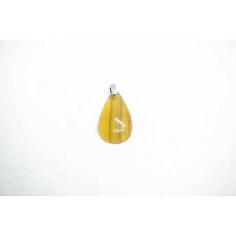 Pendentif Fluorite Jaune