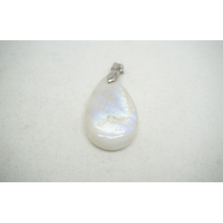 Pendentif Labradorite Blanche