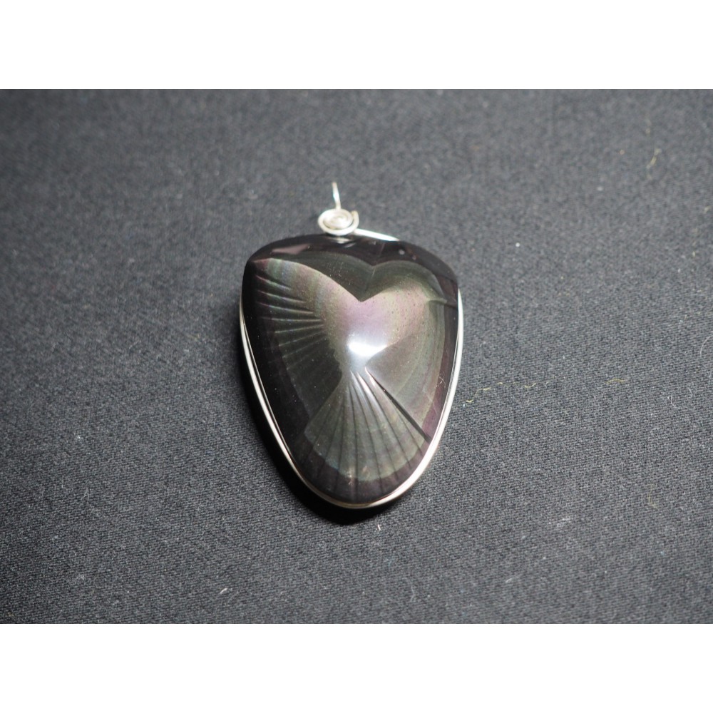 Pendentif colombe oeil céleste