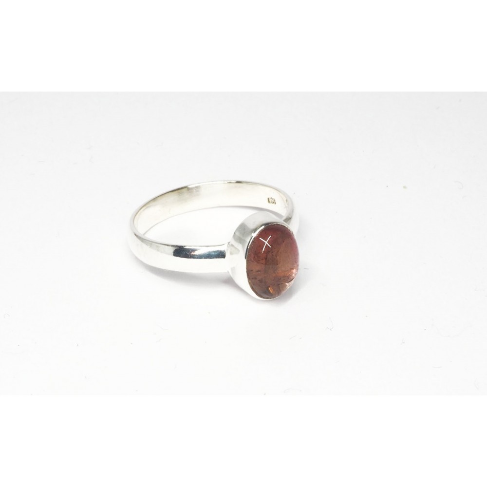 Bague Fixe Tourmaline serti en argent 925