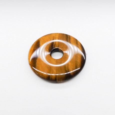 Pendentif Donuts oeil de tigre