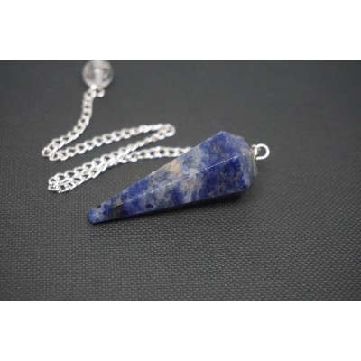 Pendule Facette Sodalite