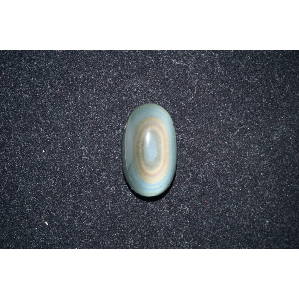 Cabochon obsidienne oeil céleste