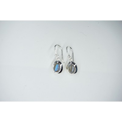 Boucles d'oreilles Labradorite