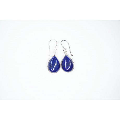 Boucles d'oreilles Lapis lazuli argent 925