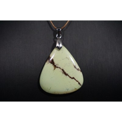Pendentif Chrysoprase Citron