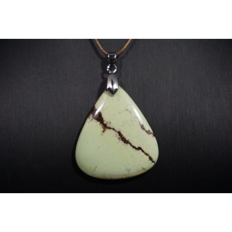 Pendentif Chrysoprase Citron