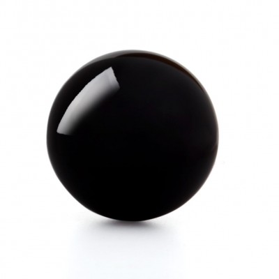 Sphère en obsidienne noire