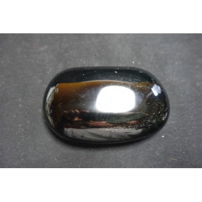 Galet en obsidienne Noire