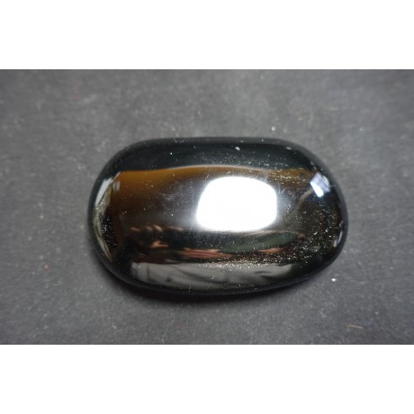 Galet en obsidienne Noire
