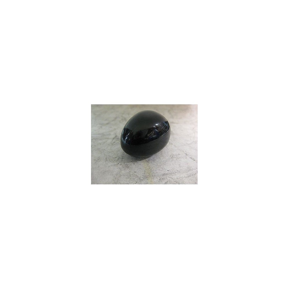 Pierre roulée obsidienne Noire