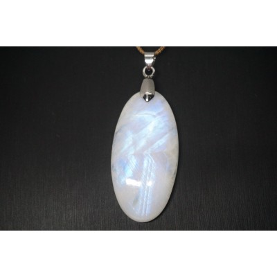 Pendentif Labradorite Blanche
