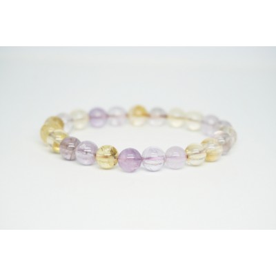 Bracelet Amétrine 8 mm