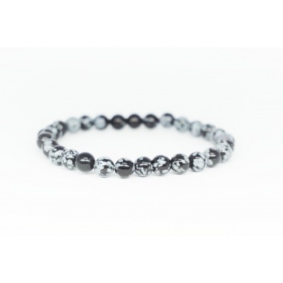 Obsidienne Flocon de neige