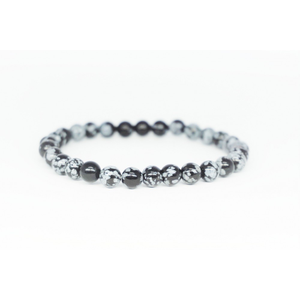 Obsidienne Flocon de neige