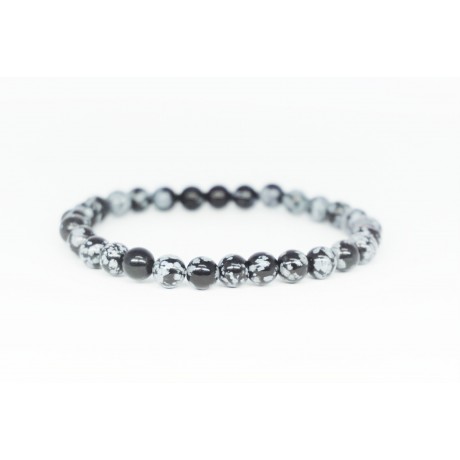 Obsidienne Flocon de neige