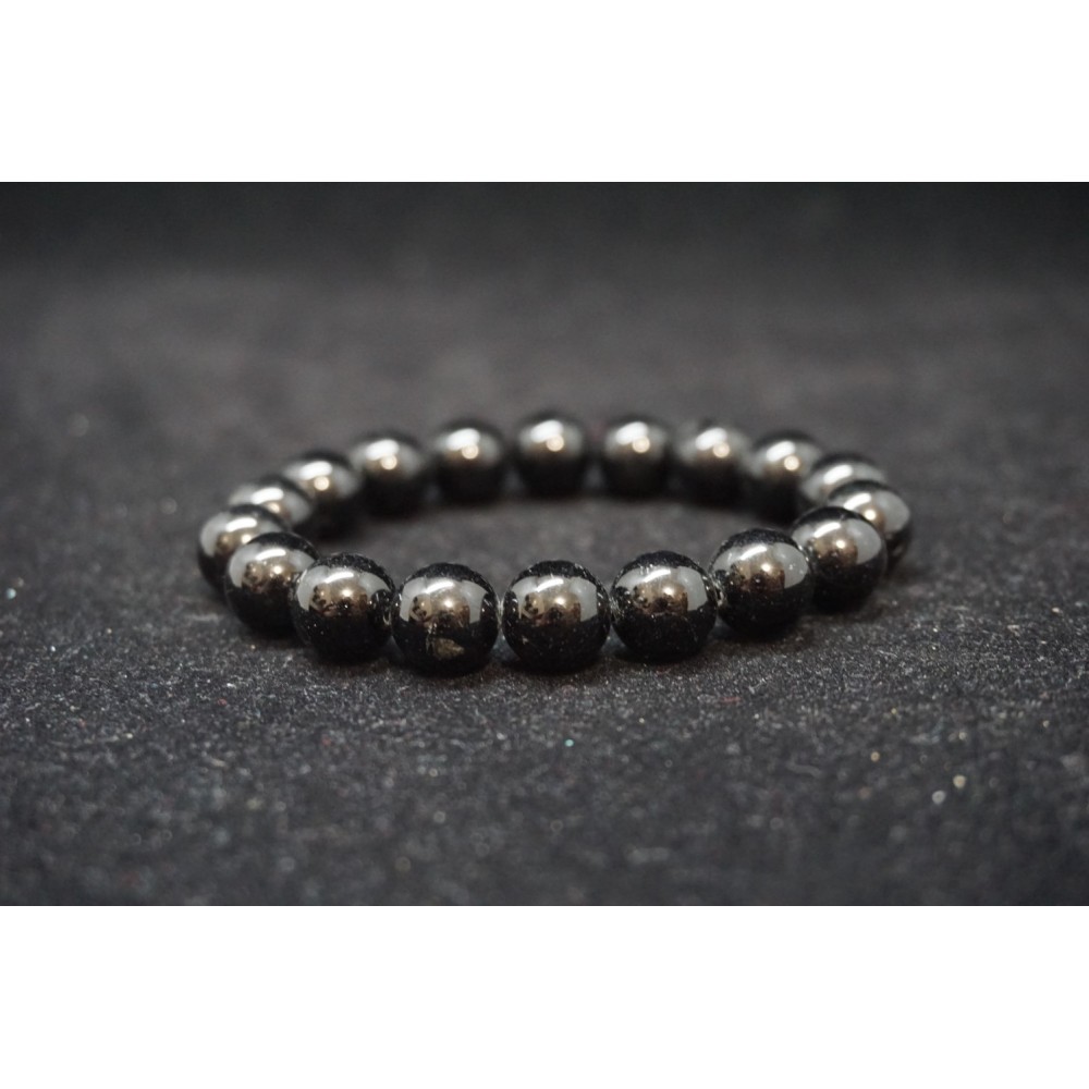 Bracelet Spinelle Noire