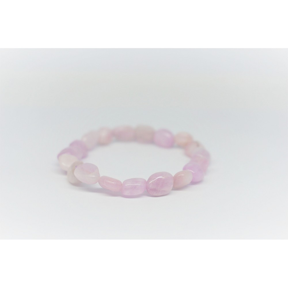 Bracelet Kunzite petit galet