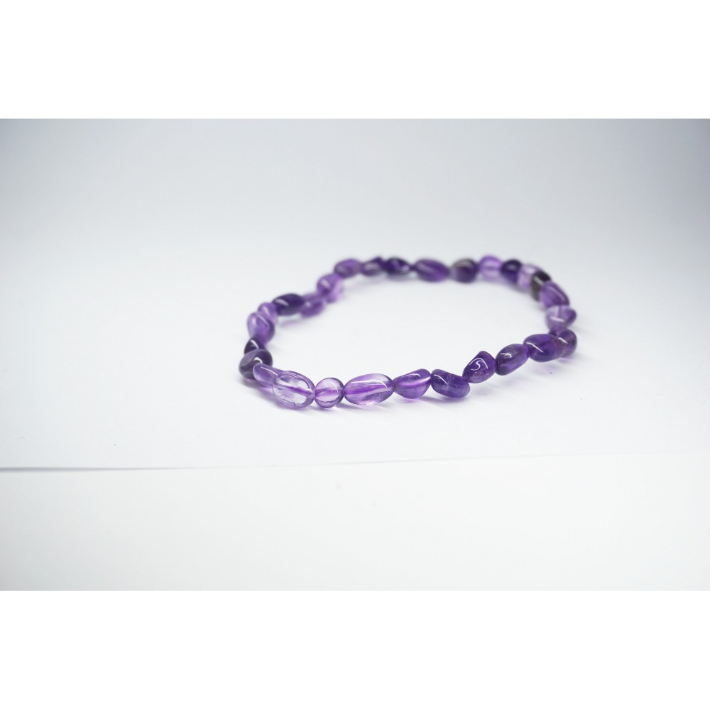 Bracelet Améthyste petit galet