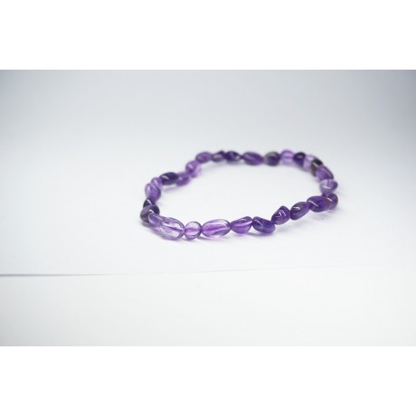 Bracelet Améthyste petit galet