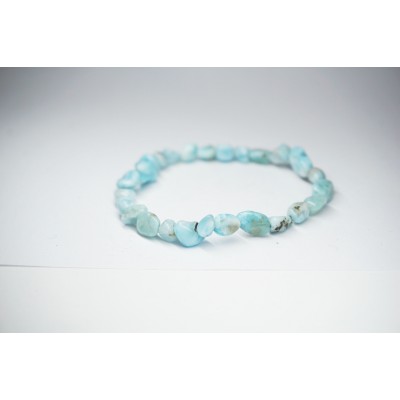 Bracelet Larimar petit galet