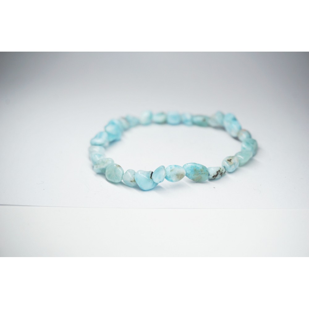 Bracelet Larimar petit galet