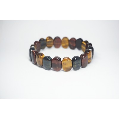 Bracelet 3 Œil Plat