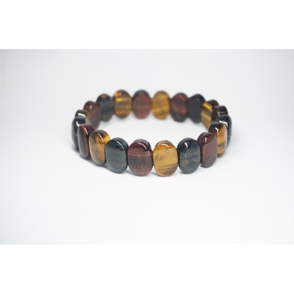 Bracelet 3 Œil Plat