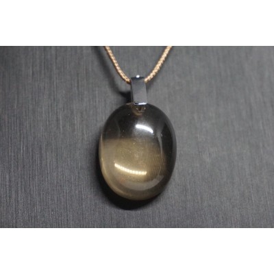 Pendentif Quartz Fumé