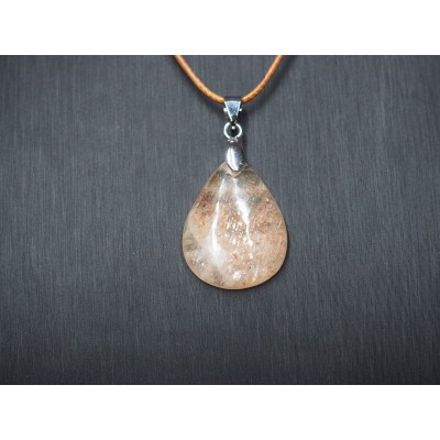 Pendentif Pierre du Soleil Paillette