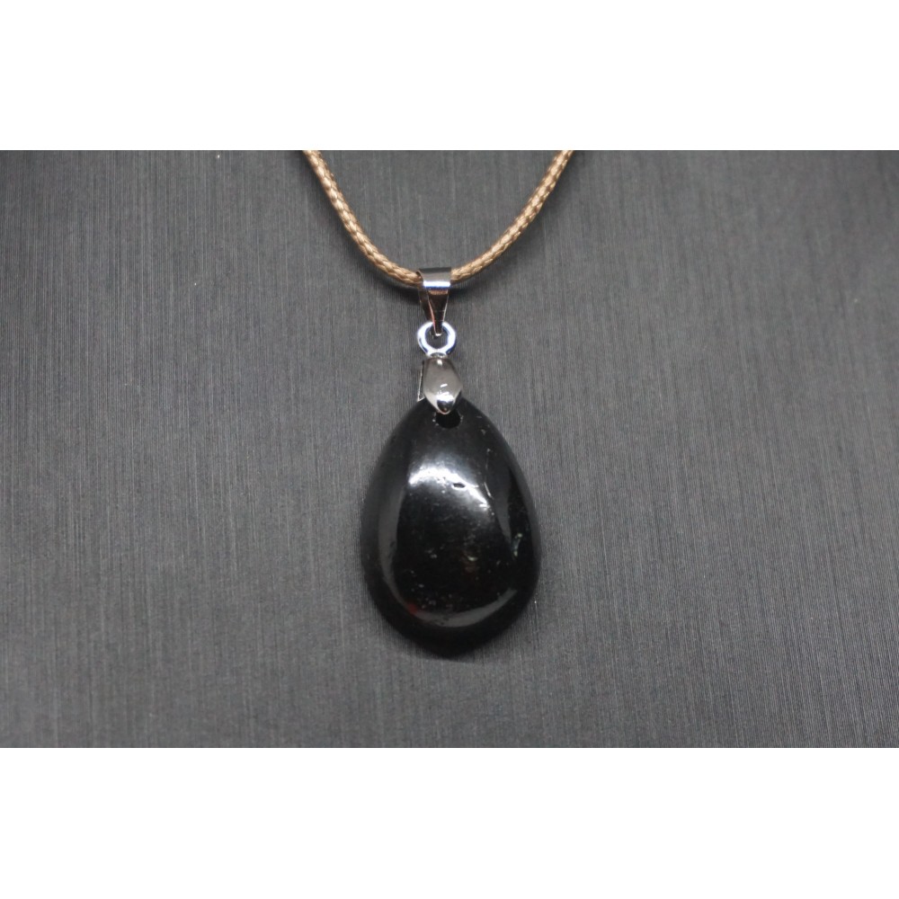 Pendentif Spinelle Noire