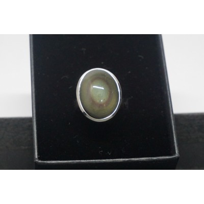 Bague Obsidienne oeil...