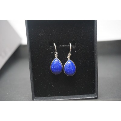 Boucles d'oreilles Lapis...