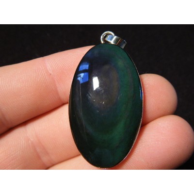 Lot 30 Pendentif obsidienne...