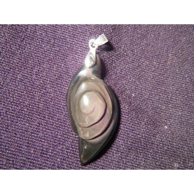 Pendentif spirale oeil céleste