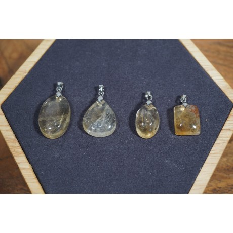 Pendentif Citrine naturelle