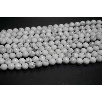 Fils de Howlite-MEXICO OBSIDIENNE
