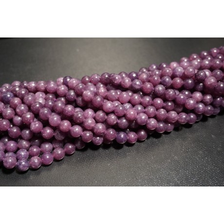 Fils de Lepidolite - Mexico Obsidienne