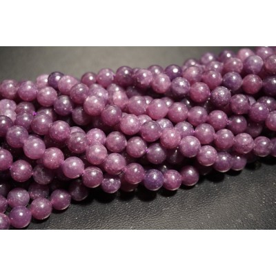 Fils de Lepidolite - Mexico Obsidienne