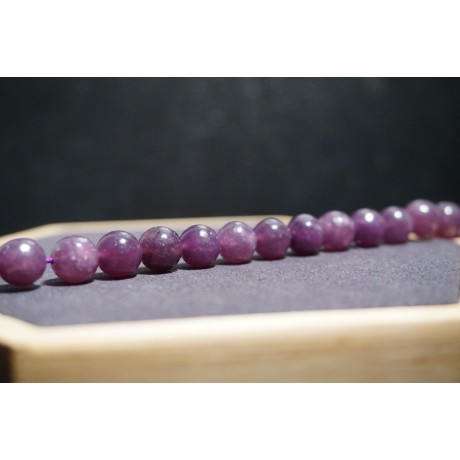 Fils de Lepidolite - Mexico Obsidienne