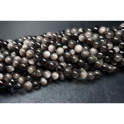 Fils de Obsidienne Argentée