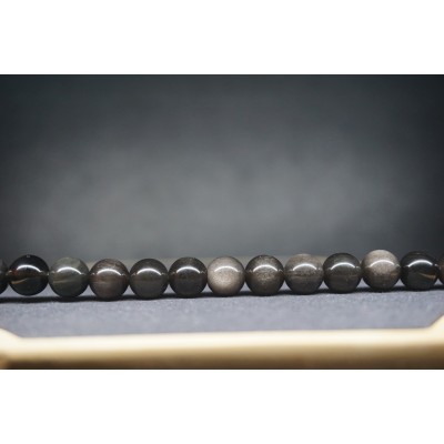 Fils de Obsidienne Argentée