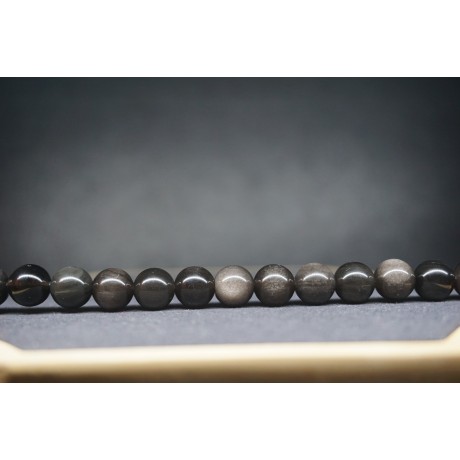 Fils de Obsidienne Argentée