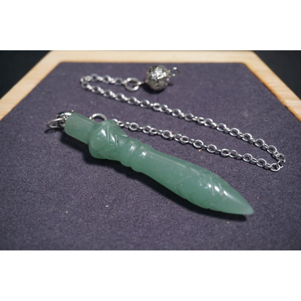 Pendule THOT Aventurine Verte