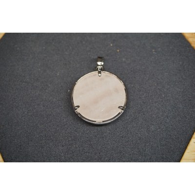 Pendentif Ohm en Métal Pierres au choix