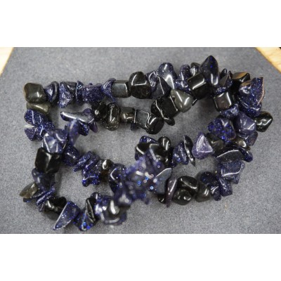 Bracelet Chips Pierre de Soleil Synthétique Lot de 10