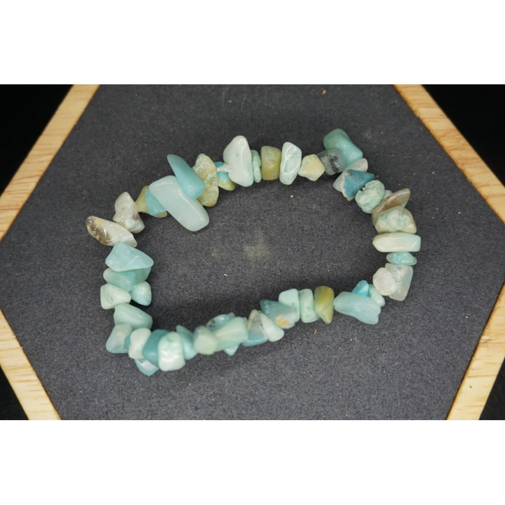 Bracelet Chips Larimar Lot de 10