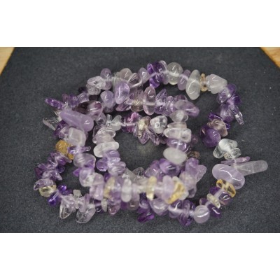 Bracelet Chips Ametrine Lot de 10