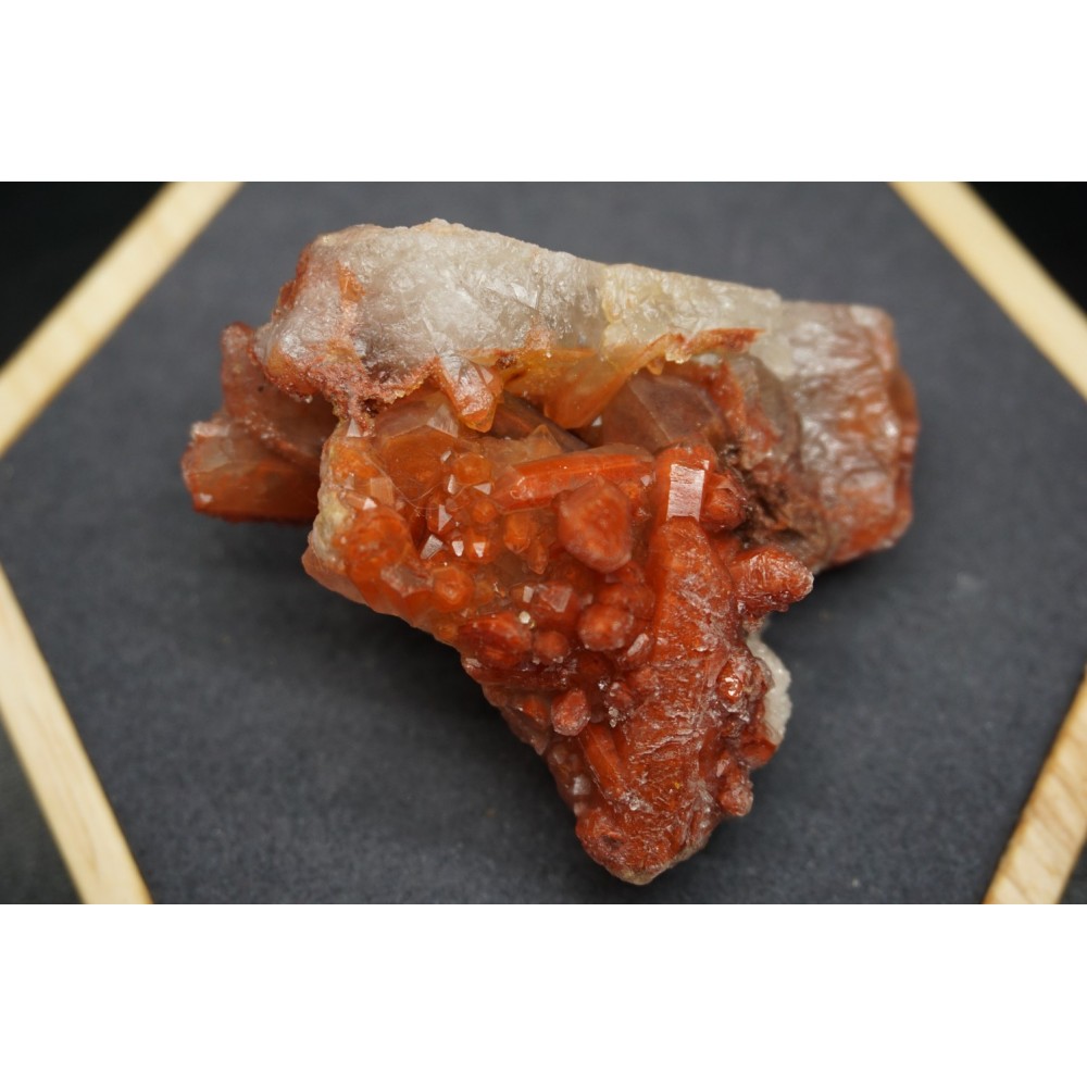 Cristaux de Quartz Rouge