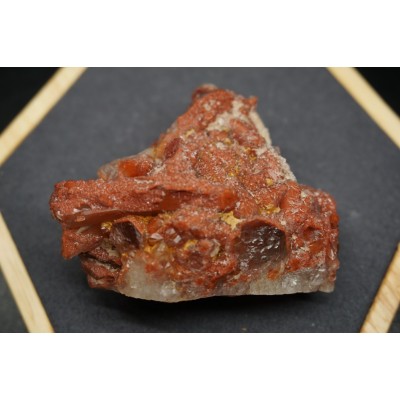 Cristaux de Quartz Rouge